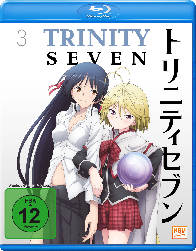 Trinity Seven - Volume 3: Episode 09-12 Blu-ray