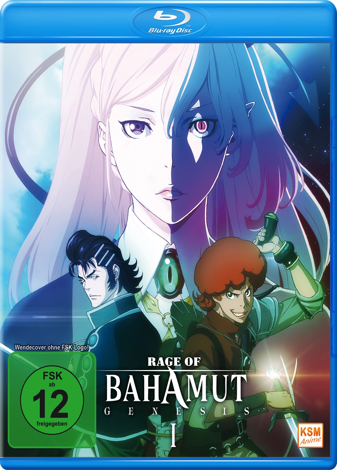 Rage of Bahamut Genesis - Volume 1: Episode 01-06 Blu-ray Cover Rage of Bahamut Genesis - Volume 1: Episode 01-06 Blu-ray Cover