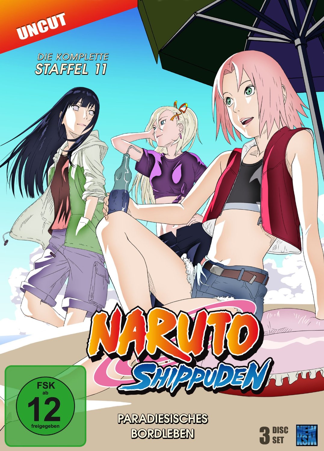 Naruto Shippuden - Staffel 11: Episode 443-462 (uncut) [DVD] Cover