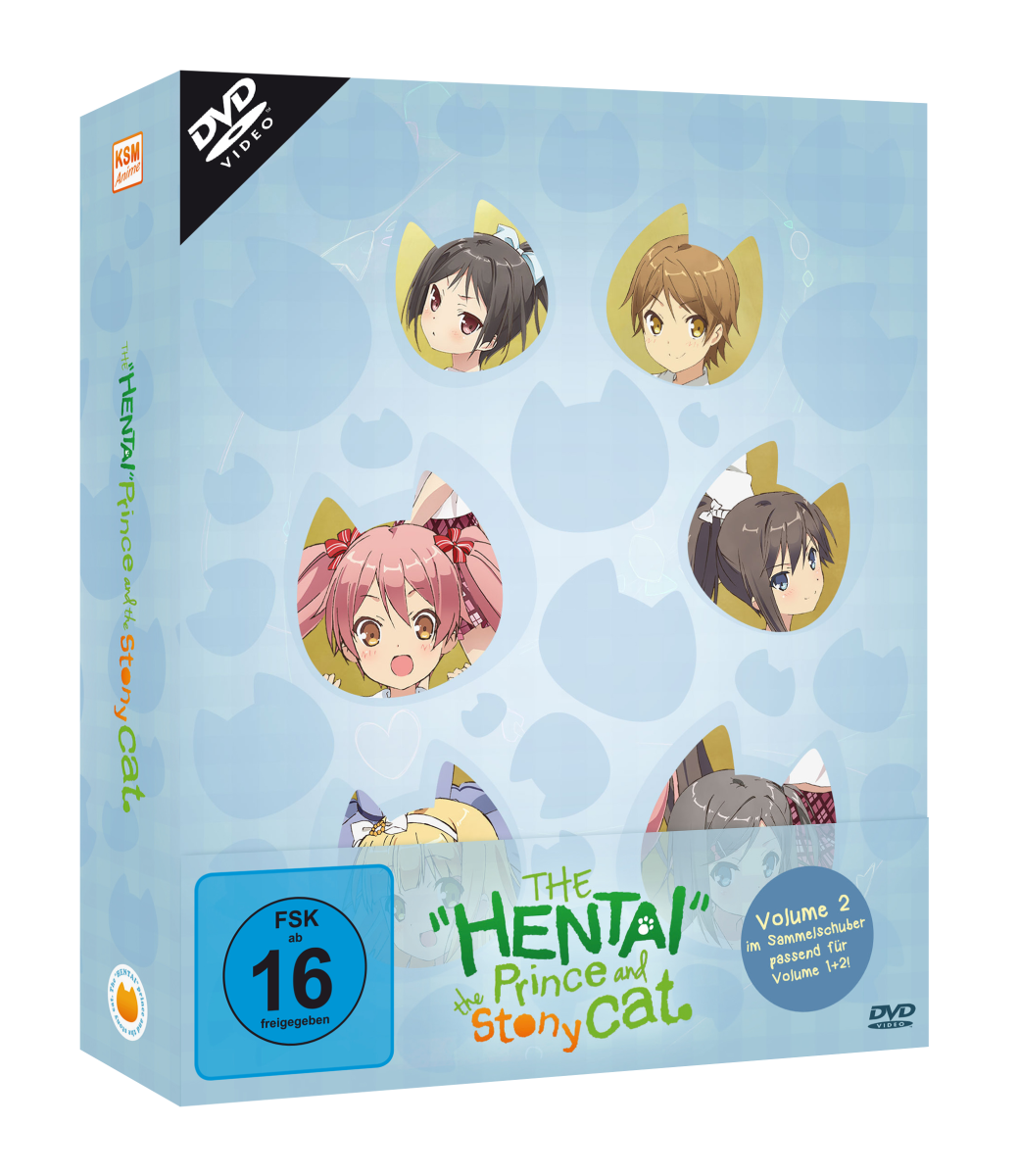 The Hentai Prince and the Stony Cat - Volume 2: Episode 7-12 inkl. Sammelschuber [DVD] Image 2