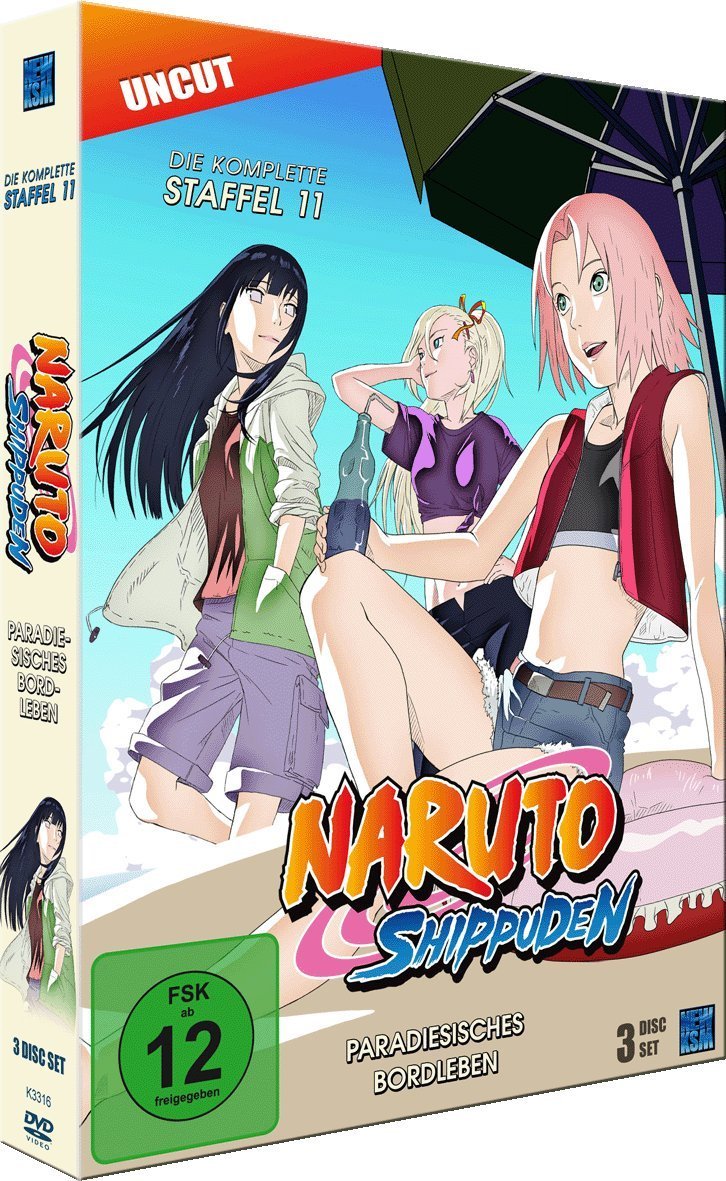 Naruto Shippuden - Staffel 11: Episode 443-462 (uncut) [DVD] Image 2
