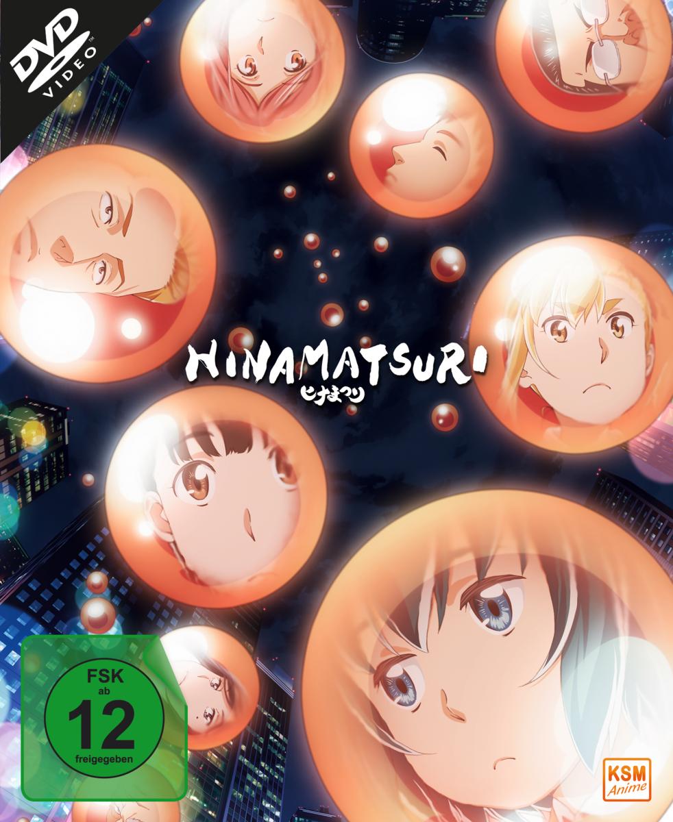 Hinamatsuri - Volume 1: Episode 01-04 inkl. Hardcoverschuber [DVD] Cover