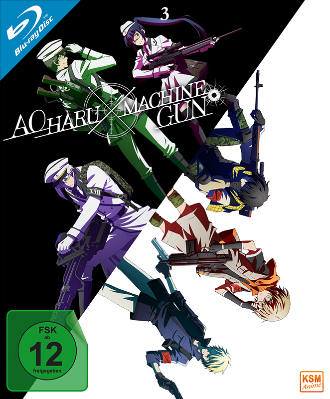 Aoharu X Machinegun - Volume 3: Episode 09-13 Blu-ray