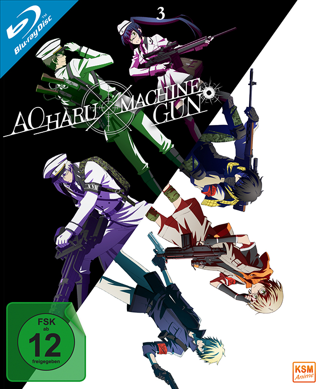 Aoharu X Machinegun - Volume 3: Episode 09-13 Blu-ray Aoharu X Machinegun - Volume 3: Episode 09-13 Blu-ray