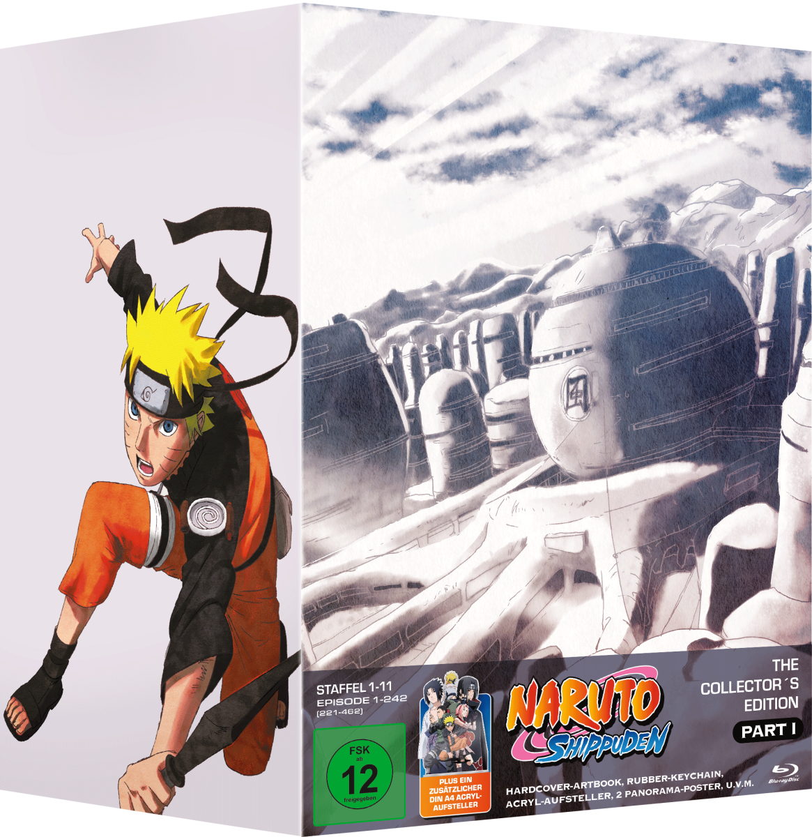 Naruto Shippuden - Collector's Edition Part 1 [Blu-ray] Cover