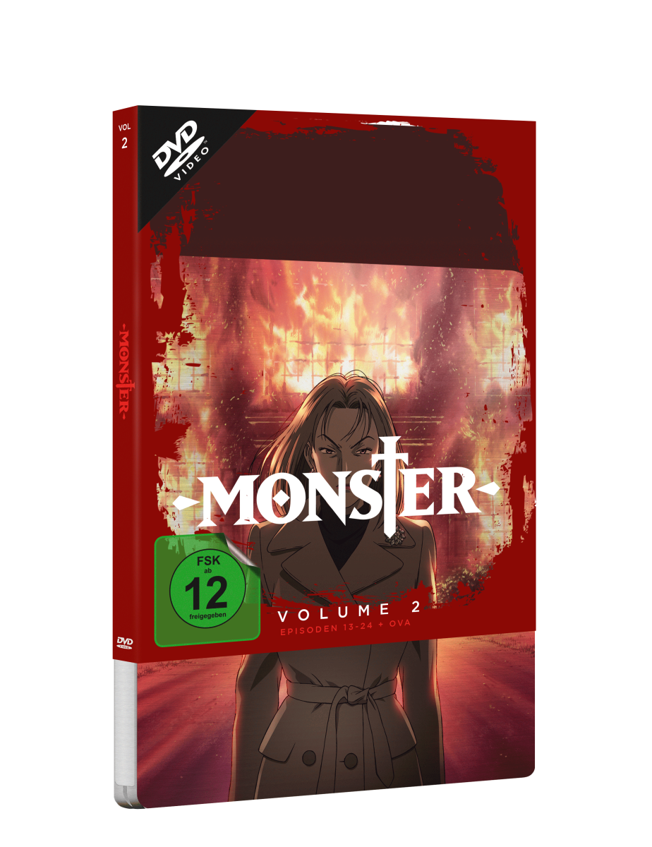 MONSTER - Volume 2: Episode 13-24 im Steelbook [DVD] Image 2