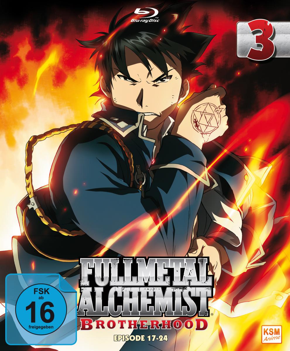 Fullmetal Alchemist: Brotherhood - Volume 3: Episode 17-24 (Limited Edtion) Blu-ray Cover Fullmetal Alchemist: Brotherhood - Volume 3: Episode 17-24 (Limited Edtion) Blu-ray Cover