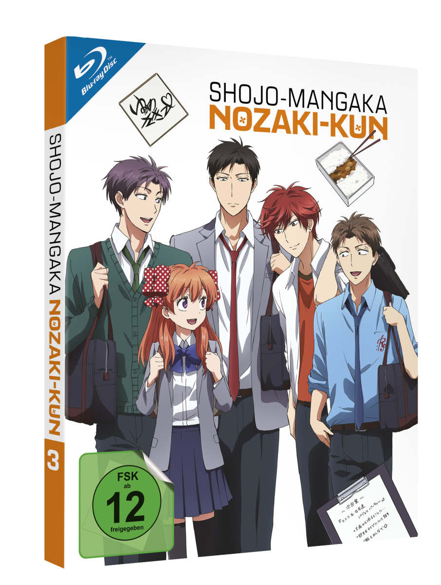 Shojo-Mangaka Nozaki-kun - Volume 3: Episode 9-12 inkl. Sammelschuber [Blu-ray] Image 4