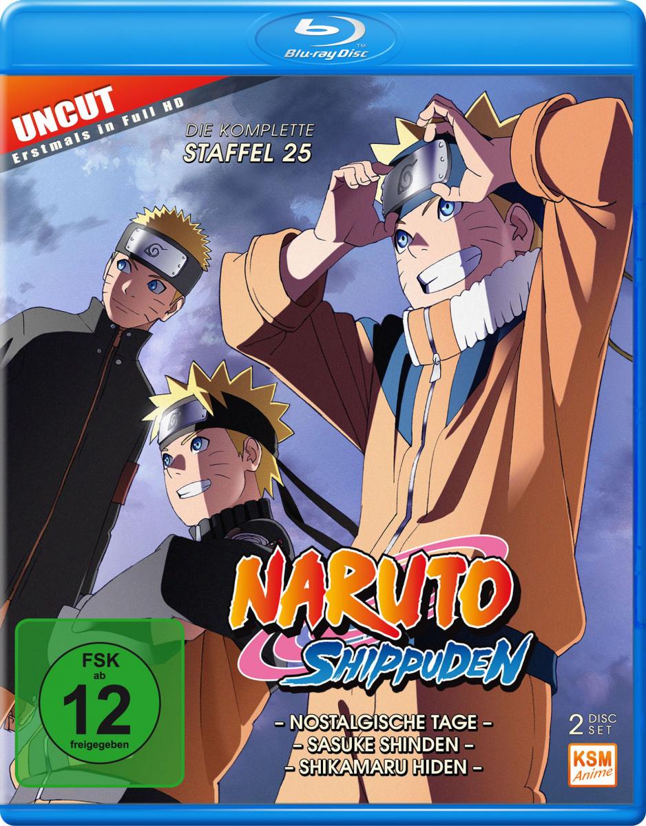 Naruto Shippuden - Staffel 25: Episode 700-713 (uncut) Blu-ray Cover