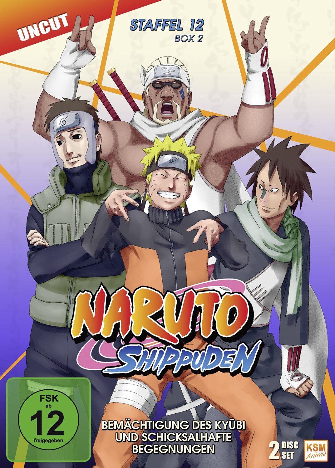 Naruto Shippuden - Staffel 12 Box 2: Episode 488-495 (uncut) [DVD] Cover