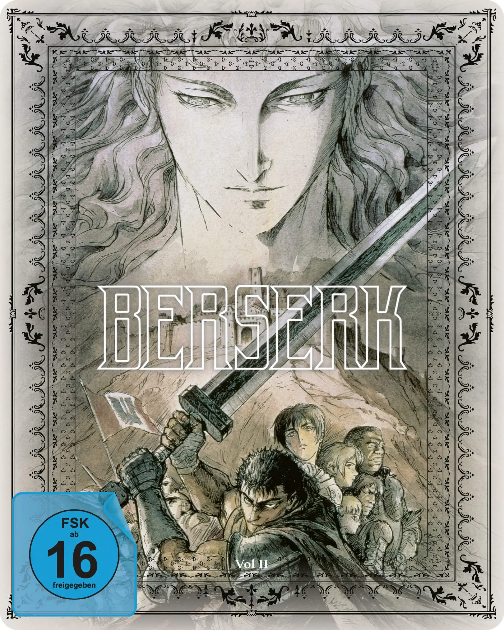 Berserk - Volume 2: Episode 14-25 - Limited Steelbook [Blu-ray] Cover