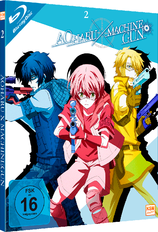 Aoharu X Machinegun - Volume 2: Episode 05-08 Blu-ray Aoharu X Machinegun - Volume 2: Episode 05-08 Blu-ray