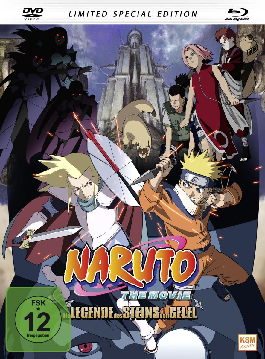 Naruto - The Movie 2: Die Legende des Steins von Gelel (Limited Special Edition im Mediabook) [DVD + Blu-ray]