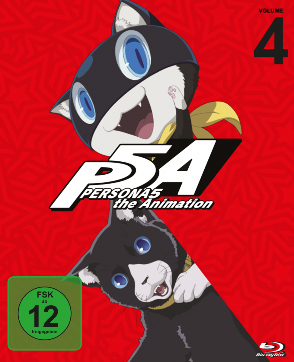 Persona 5 - The Animation - Volume 4 Blu-ray Cover Persona 5 - The Animation - Volume 4 Blu-ray Cover