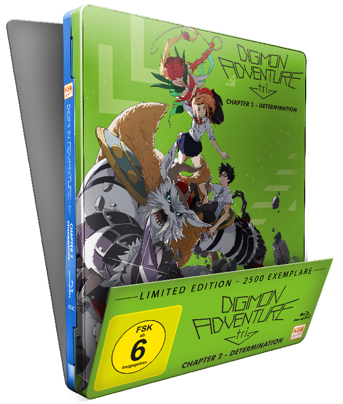 Digimon Adventure tri. Chapter 2 - Determination im FuturePak Blu-ray Digimon Adventure tri. Chapter 2 - Determination im FuturePak Blu-ray