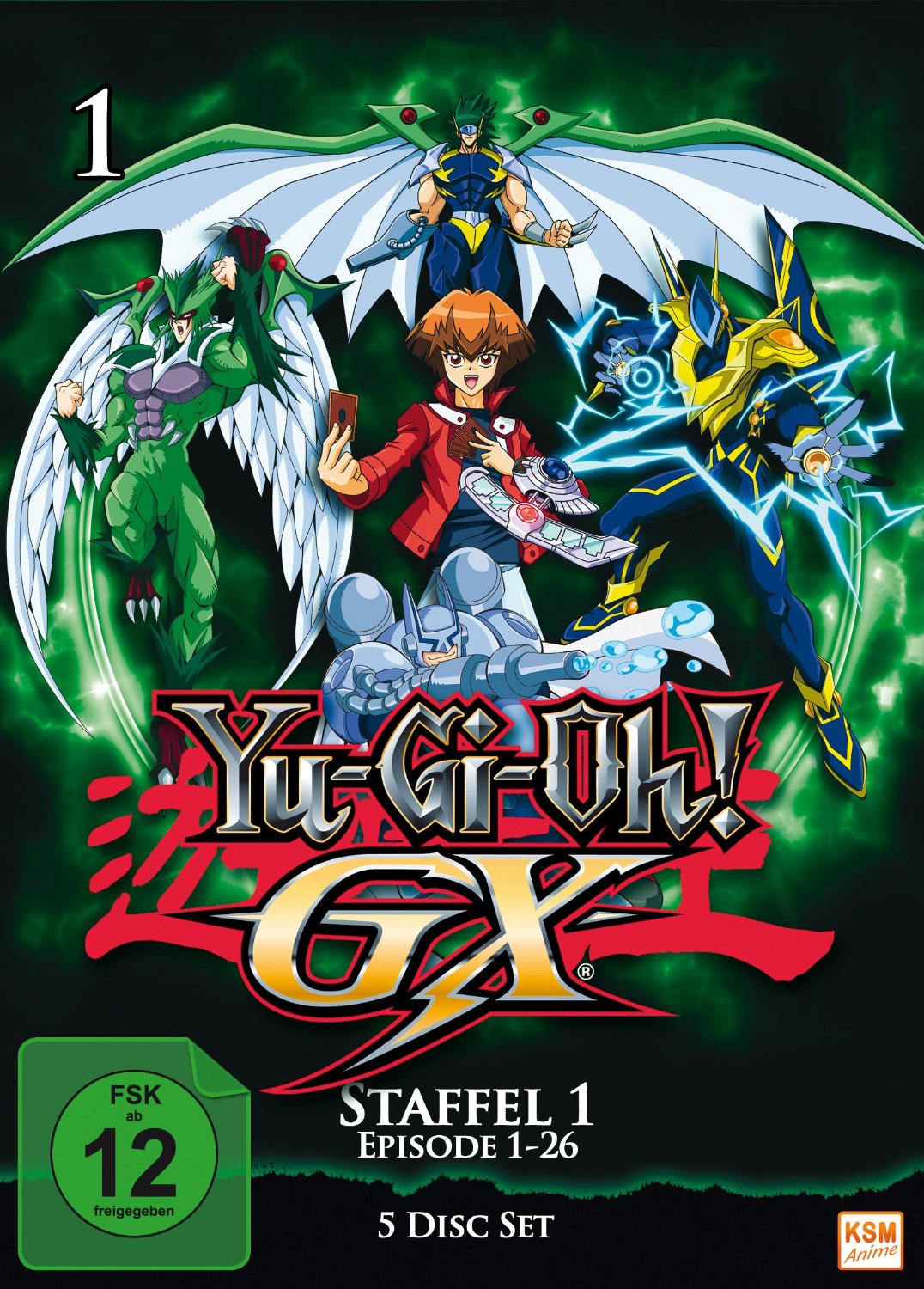 Yu-Gi-Oh! GX - Staffel 1.1 (Episode 01-26) Cover Yu-Gi-Oh! GX - Staffel 1.1 (Episode 01-26) Cover