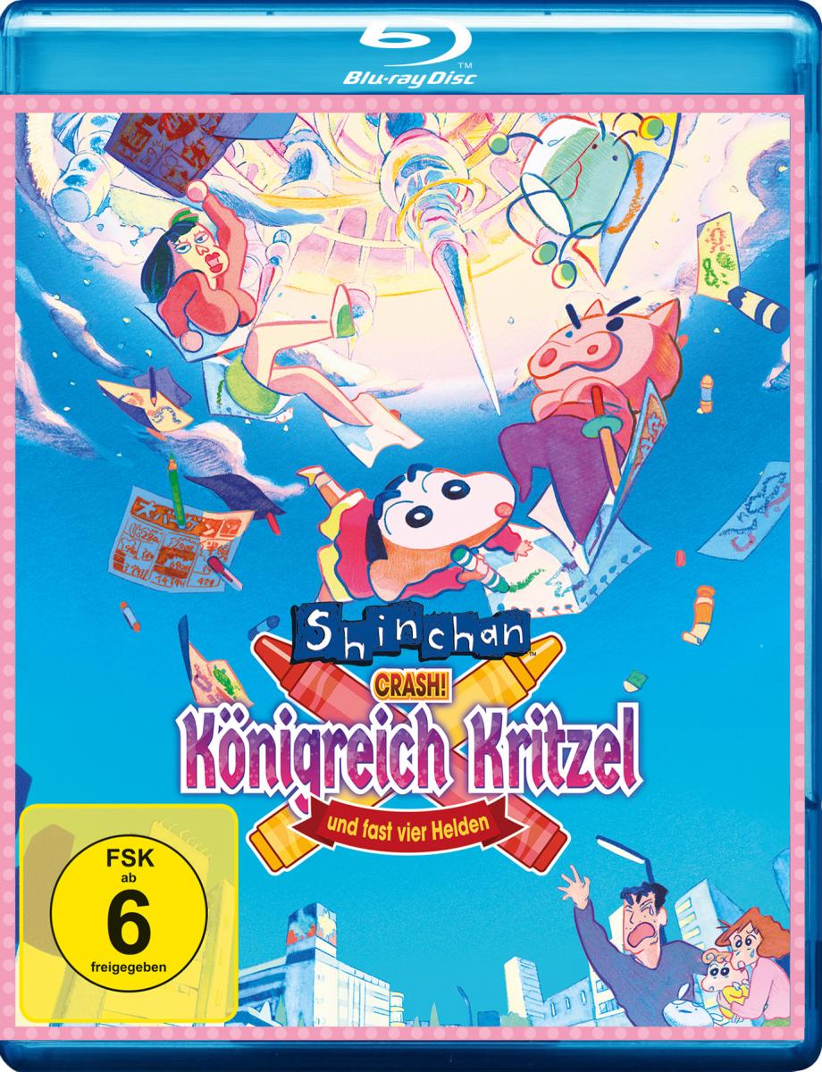 Shin chan: Crash! Königreich Kritzel und fast vier Helden [Blu-ray]