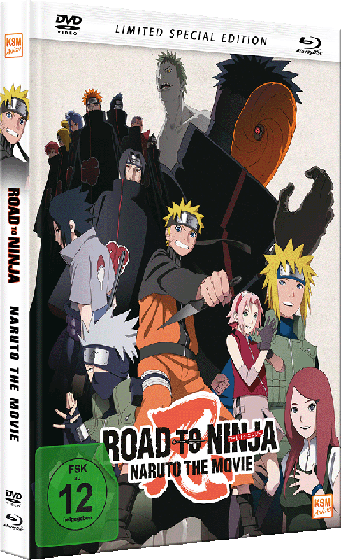 Naruto Shippuden - The Movie 6: Road to Ninja (2012) - Mediabook - Limited Edition Naruto Shippuden - The Movie 6: Road to Ninja (2012) - Mediabook - Limited Edition