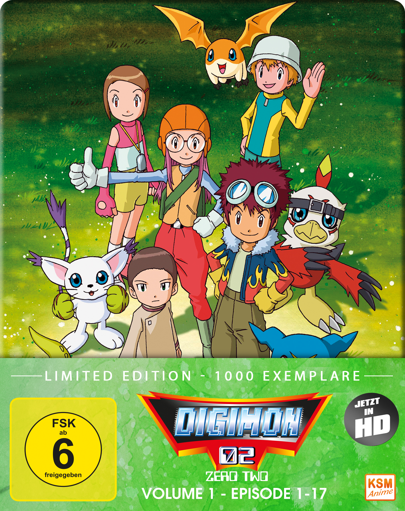 Digimon Adventure 02 - Volume 1 - Limited Edition: Episode 01-17 im FuturePak [Blu-ray]