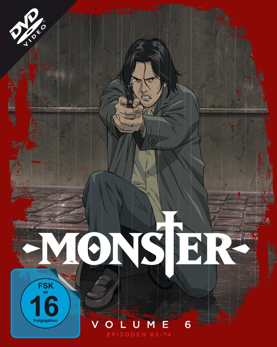MONSTER - Volume 6: Episode 63-74 + OVA im Steelbook [DVD] Cover
