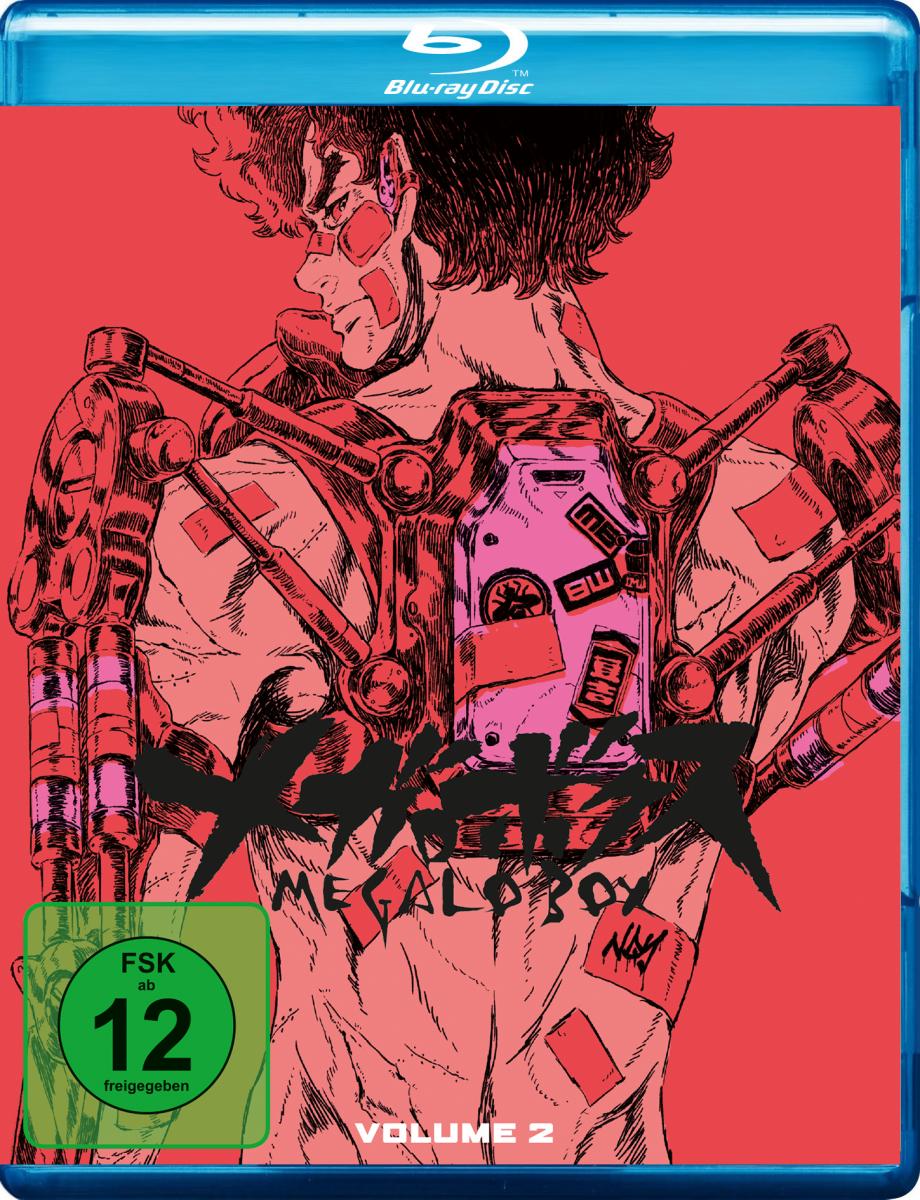 Megalobox - Volume 2 Blu-ray Cover Megalobox - Volume 2 Blu-ray Cover