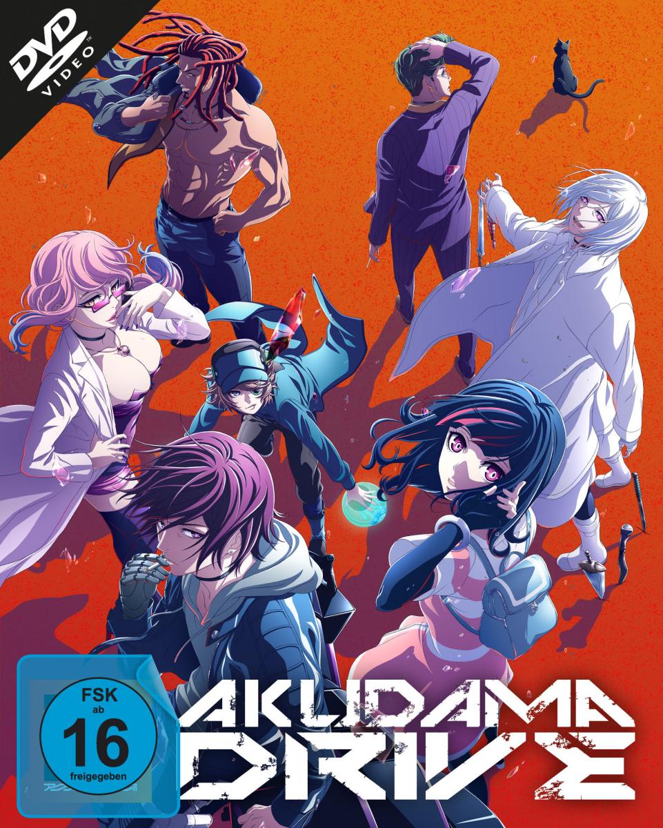 Akudama Drive - Volume 3: Episode 09-12 inkl. Sammelschuber [DVD]