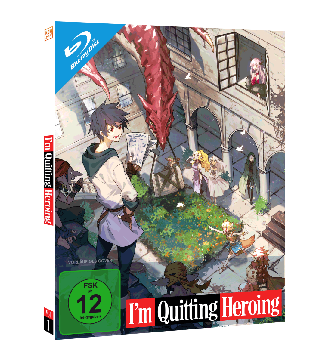 I'm Quitting Heroing - Volume 1: Episode 1-6 Blu-ray I'm Quitting Heroing - Volume 1: Episode 1-6 Blu-ray
