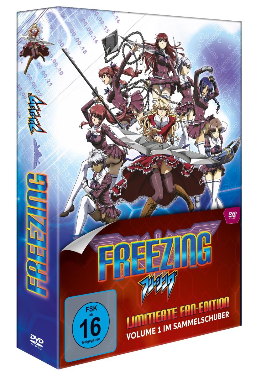 Freezing - Vol. 1: Episode 1-6 + OVA mit Sammelschuber [DVD] Image 2