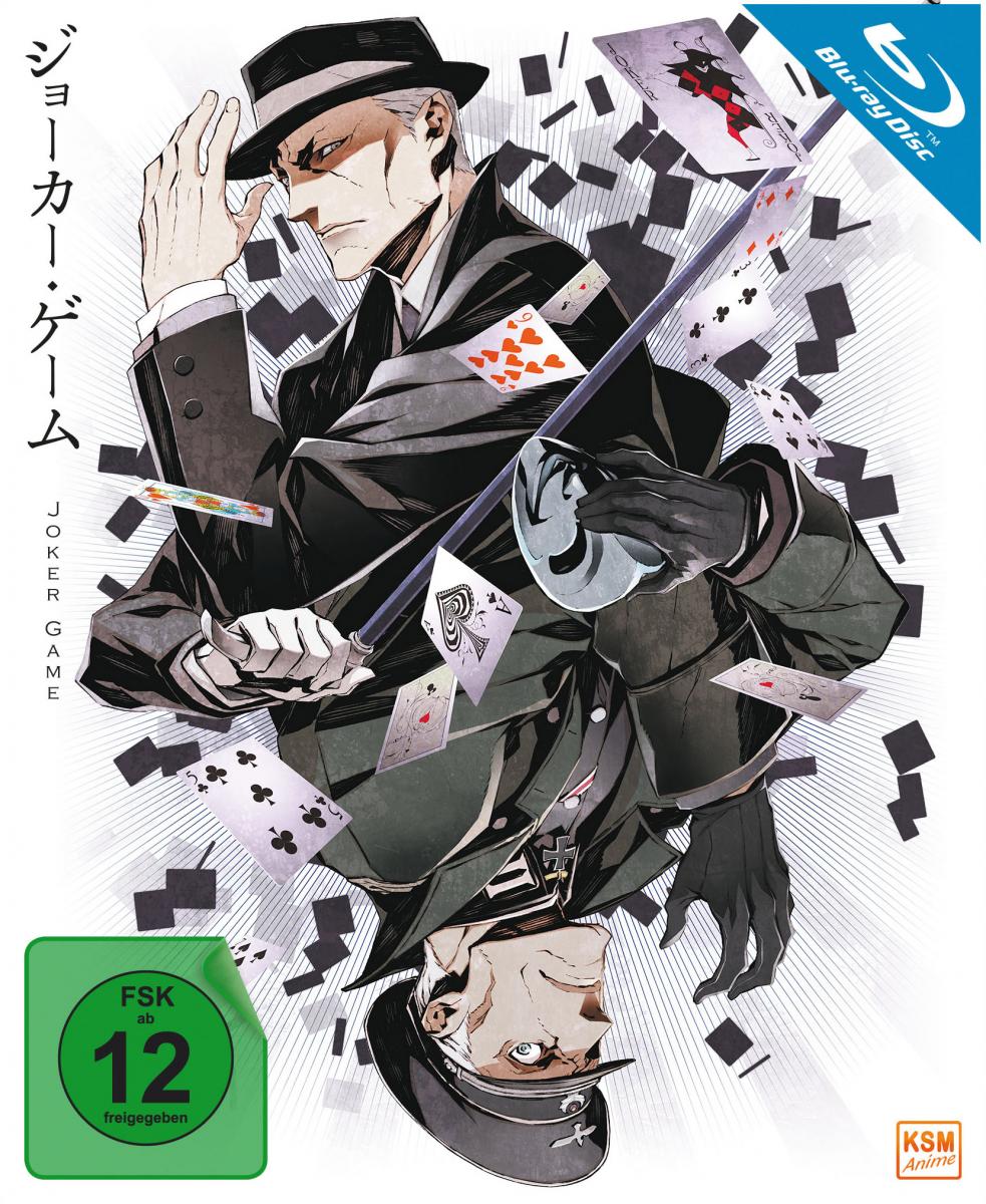Joker Game - Gesamtedition: Episode 01-12 inkl. Hardcoverschuber Blu-ray Cover Joker Game - Gesamtedition: Episode 01-12 inkl. Hardcoverschuber Blu-ray Cover