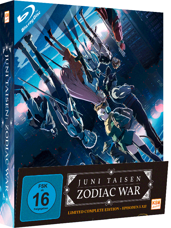 Juni Taisen - Gesamtedition: Episode 01-12 inkl. Hardcoverschuber Blu-ray Juni Taisen - Gesamtedition: Episode 01-12 inkl. Hardcoverschuber Blu-ray