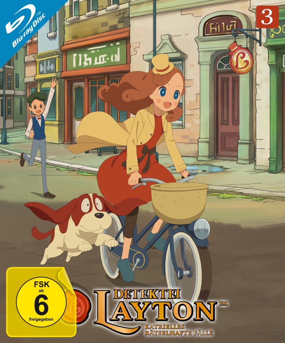 Detektei Layton - Katrielles rätselhafte Fälle - Volume 3: Episode 21-30 Blu-ray Cover Detektei Layton - Katrielles rätselhafte Fälle - Volume 3: Episode 21-30 Blu-ray Cover