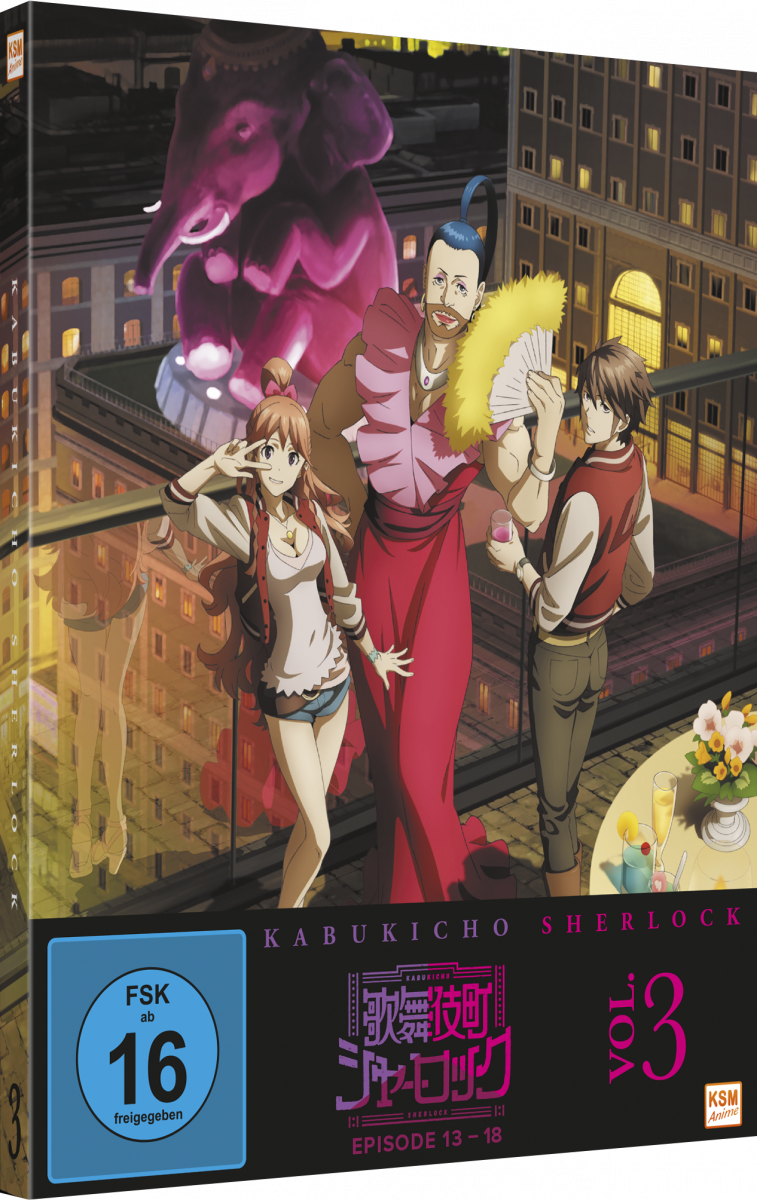 Kabukicho Sherlock - Volume 3: Episode 13-18 [Blu-ray] Image 2