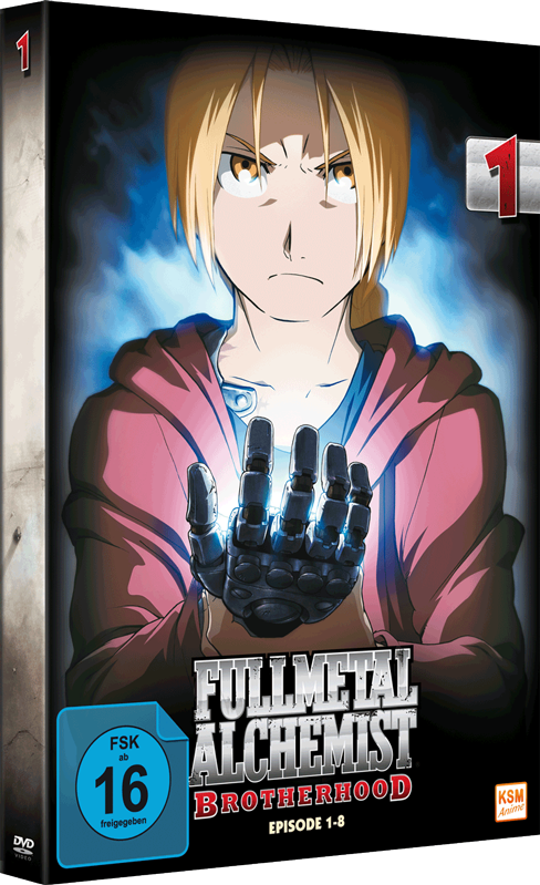 Fullmetal Alchemist: Brotherhood - Volume 1: Episode 01-08 (Limited Edition) [DVD] Image 3
