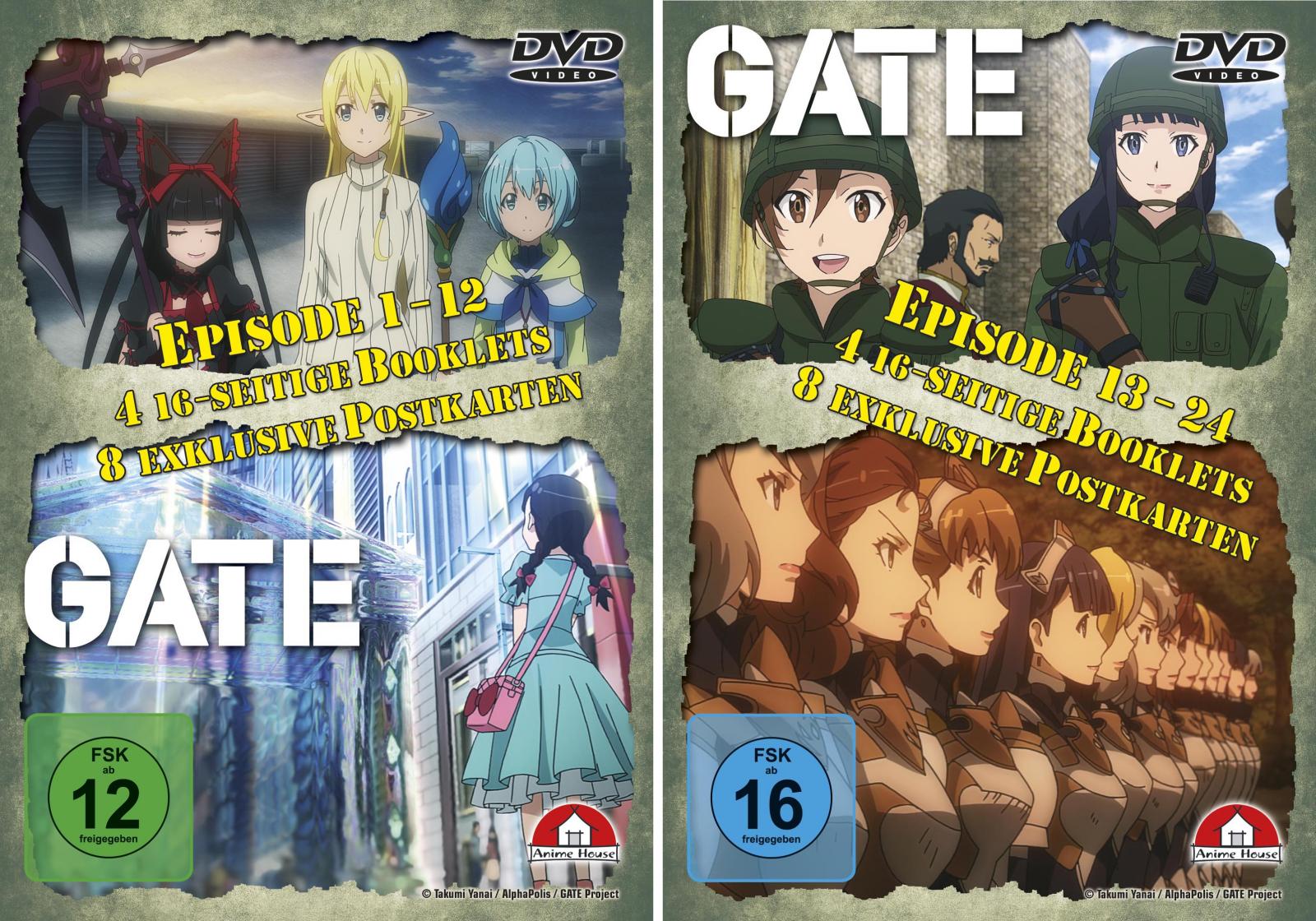 Gate I + II - Gesamtedition - 2 Schuber [DVD]