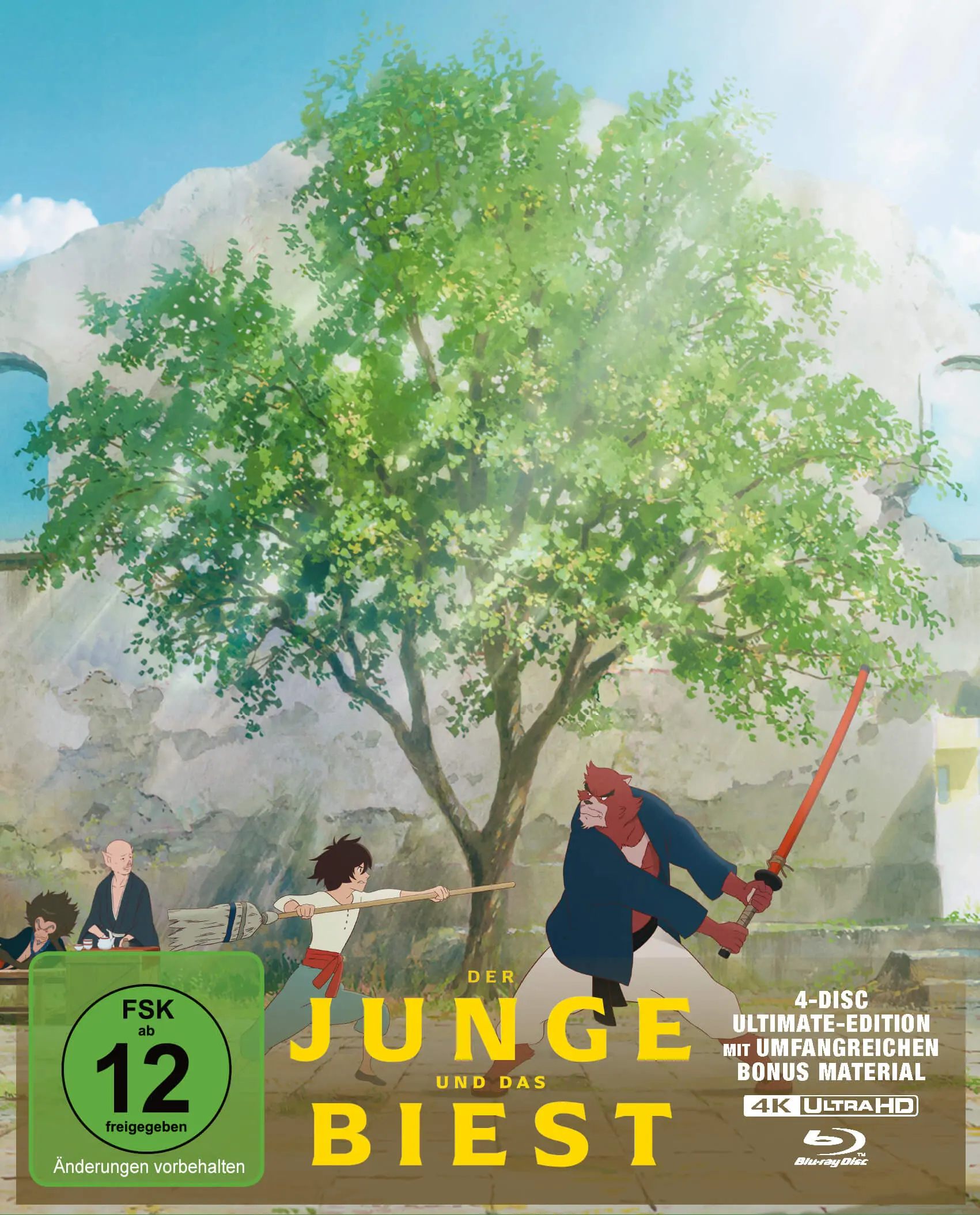 Der Junge und das Biest - Ultimate Edition [4K UHD + Blu-ray] Cover