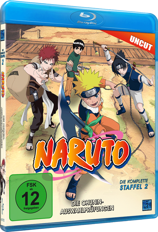 Naruto - Staffel 2: Die Chunin-Auswahlprüfungen (Episoden 20-52, uncut) Blu-ray Image 2