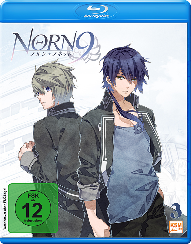 Norn9 - Volume 3: Episode 09-12 Blu-ray Cover Norn9 - Volume 3: Episode 09-12 Blu-ray Cover