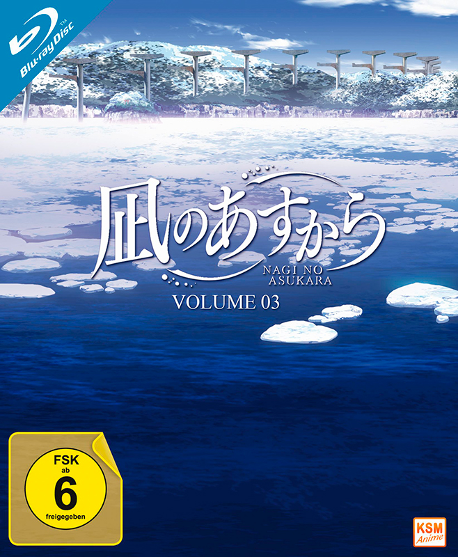 Nagi no Asukara - Volume 3: Episode 12-16 Blu-ray Cover Nagi no Asukara - Volume 3: Episode 12-16 Blu-ray Cover