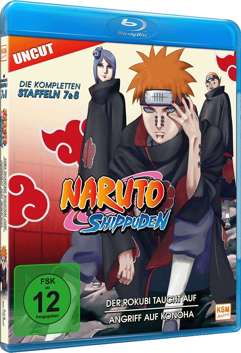 Naruto Shippuden - Staffel 7+8: Episode 364-395 (uncut) Blu-ray Naruto Shippuden - Staffel 7+8: Episode 364-395 (uncut) Blu-ray