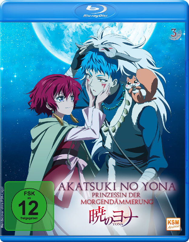 Akatsuki no Yona - Prinzessin der Morgendämmerung - Volume 3: Episode 11-15 Blu-ray