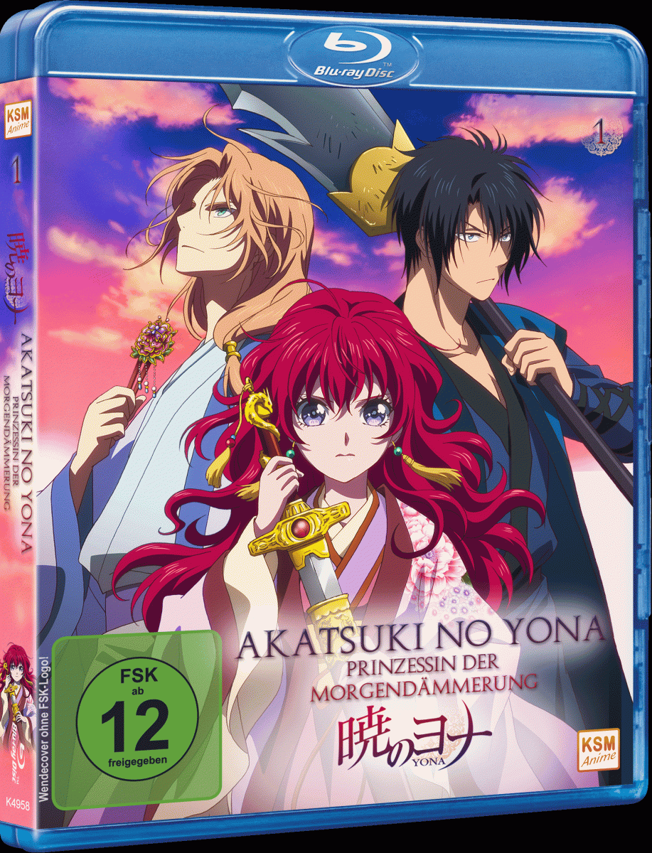 Akatsuki no Yona - Prinzessin der Morgendämmerung - Volume 1: Episode 1-5 inkl. Sammelschuber Blu-ray Akatsuki no Yona - Prinzessin der Morgendämmerung - Volume 1: Episode 1-5 inkl. Sammelschuber Blu-ray