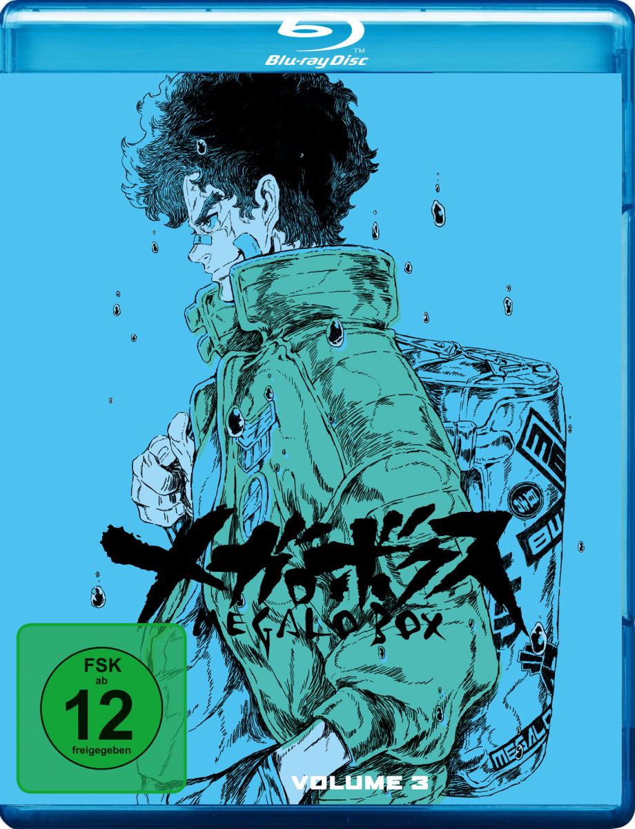 Megalobox - Volume 3 Blu-ray Cover Megalobox - Volume 3 Blu-ray Cover