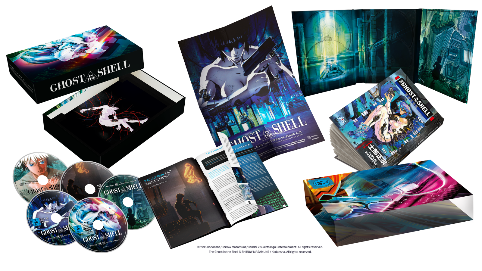 Ghost in The Shell Collector's Edition [4K UHD + 4 Discs] Image 6