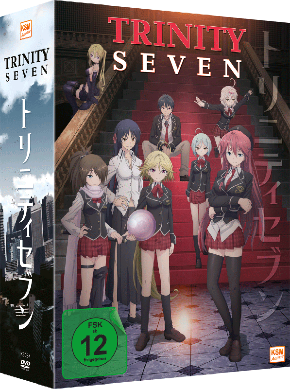 Trinity Seven - Volume 1: Episode 01-04 inkl. Sammelschuber [DVD] Image 2