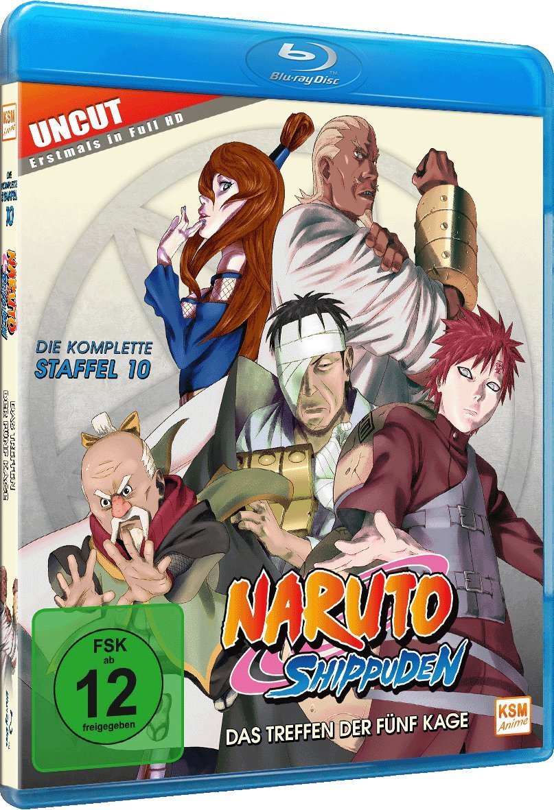 Naruto Shippuden - Staffel 10: Episode 417-442 (uncut) Blu-ray Naruto Shippuden - Staffel 10: Episode 417-442 (uncut) Blu-ray