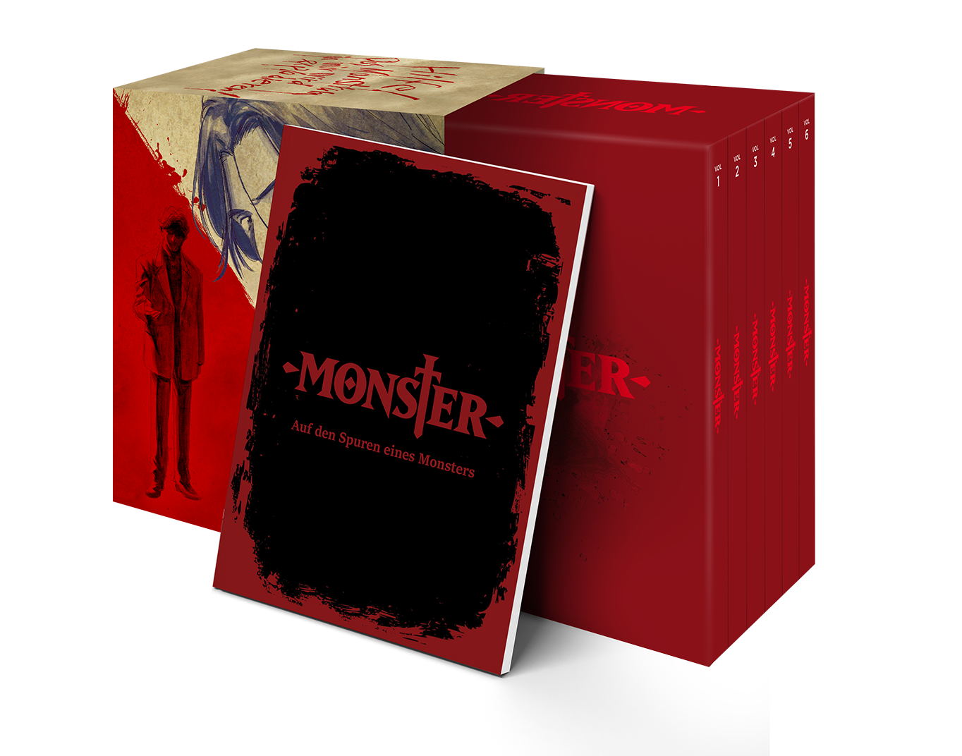 Monster - Sammelschuber inkl. Hardcover-Artbook Person, Buch, Veröffentlichung