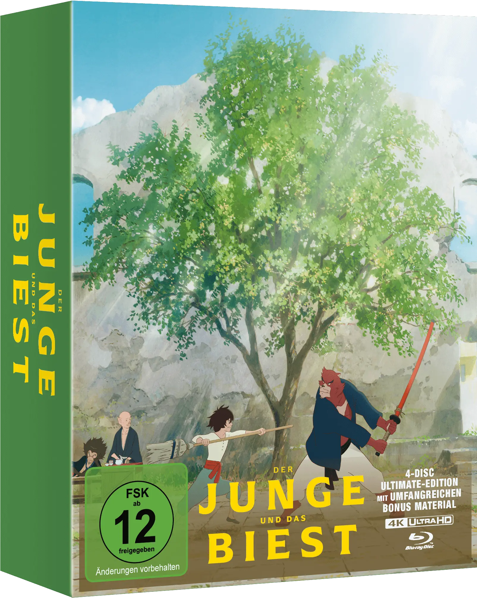Der Junge und das Biest - Ultimate Edition [4K UHD + Blu-ray]