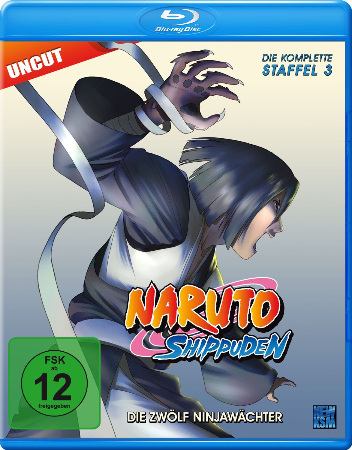 Naruto Shippuden - Staffel 3: Episode 274-291 (uncut) Blu-ray Cover