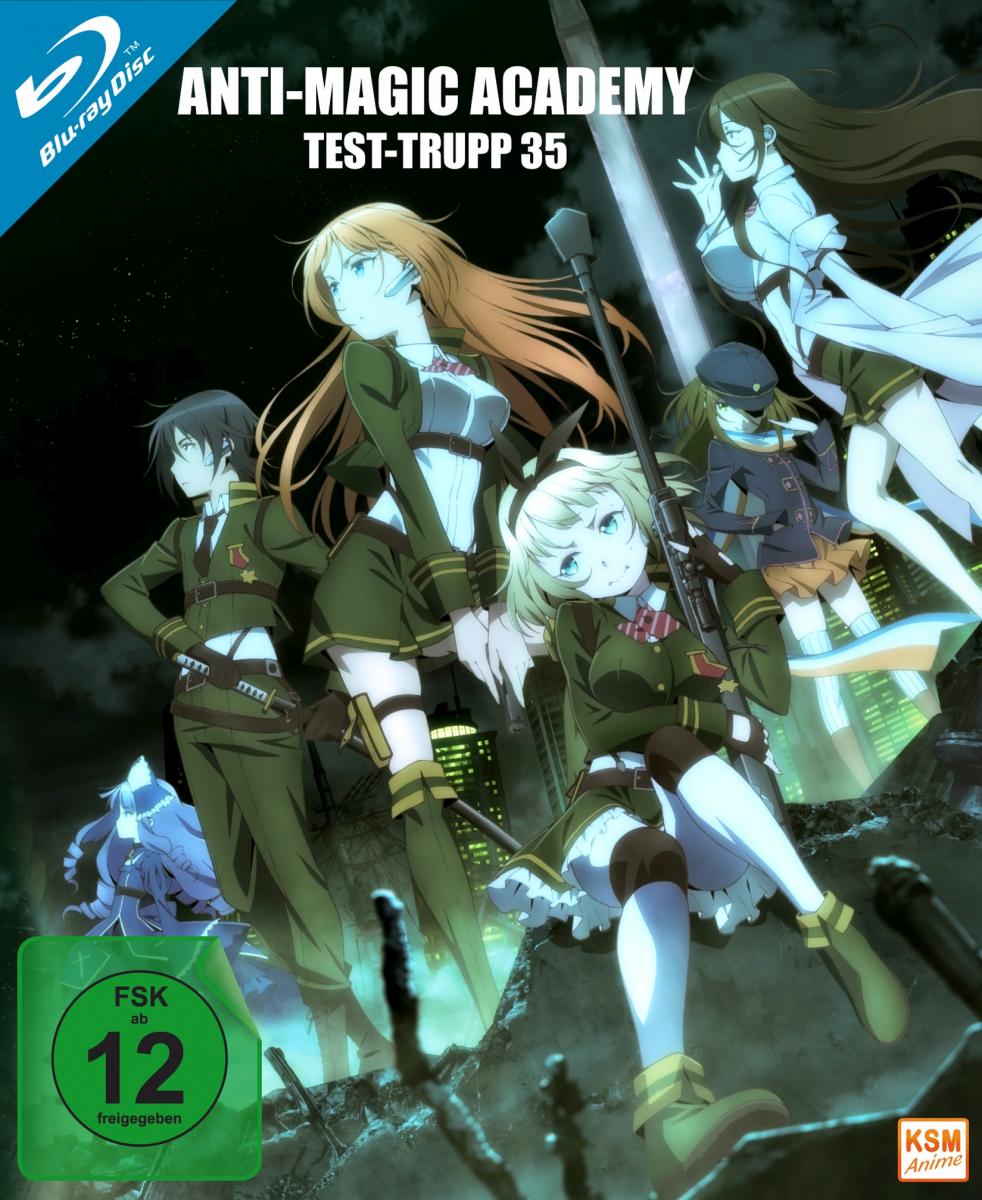 Anti Magic Academy - Test-Trupp 35 - Gesamtedition: Episode 01-12 Blu-ray Cover