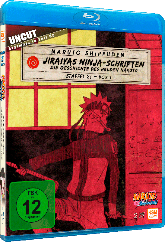 Naruto Shippuden - Staffel 21 Box 1: Episode 652-661 (uncut) Blu-ray Naruto Shippuden - Staffel 21 Box 1: Episode 652-661 (uncut) Blu-ray